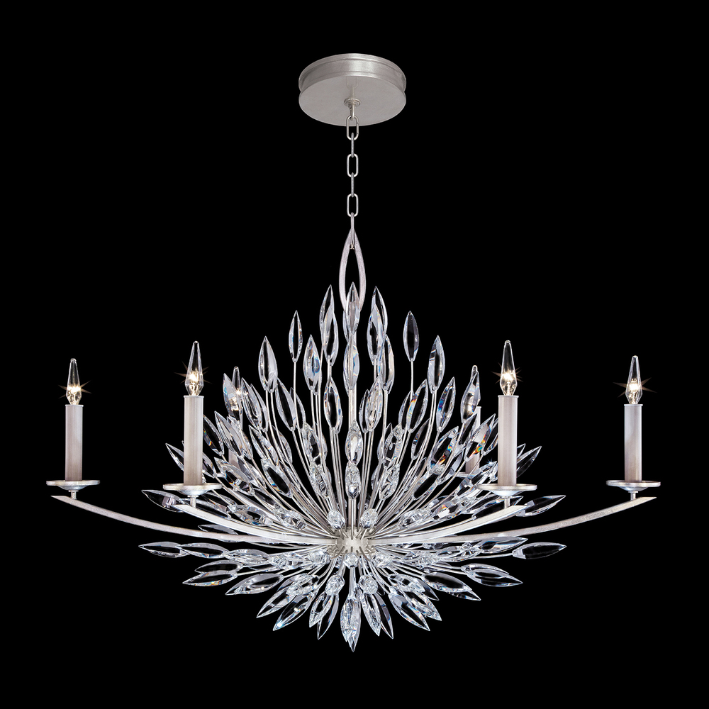 Lily Buds 48&#34; Oblong Chandelier